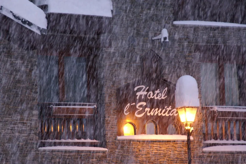 Hotel L'Ermita B&B Canillo 3*,  Andorra